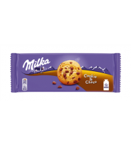 Sausainiai MILKA CHOCO COOKIES su pieninio šokolado gabal., 135 g