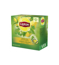 Arom. žalioji arbata LIPTON su citrinų žievel. ir melisomis, 20 vnt.