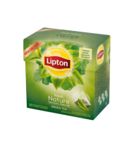 Žalioji arbata LIPTON GREEN TEA NATURE, 20 vnt.
