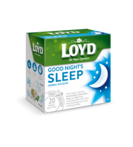 Vaistažolių arbata LOYD (GOOD NIGHT'S SLEEP), 20 vnt.