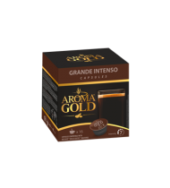 Kavos kapsulės AROMA GOLD GRANDE INTENSO, 128 g