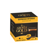 Kavos kapsulės AROMA GOLD ESPRESSO INTENSO, 128 g