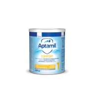 Pradinio maitinimo pieno mišinys APTAMIL COMFORT 1, 400 g