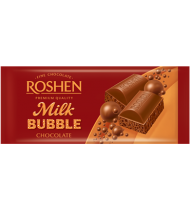 Šokoladas ROSHEN milk bubble 80g