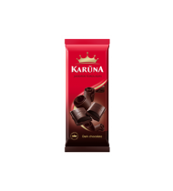 Juodasis šokoladas KARŪNA, 80 g