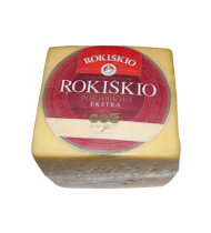 ROKIŠKIO sūris EXTRA, 45% rieb. s. m., 1 kg