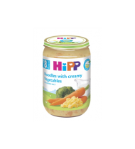 Ekol. makaronai HIPP su brokol. grietin. padaže (nuo 8 mėn.), 220 g