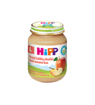 Ekologiška kūdikių obuolių tyrelė HIPP (nuo 4 mėn.), 125 g
