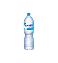 Negazuotas natūralus mineralinis vanduo AKVILĖ, 1,5 L
